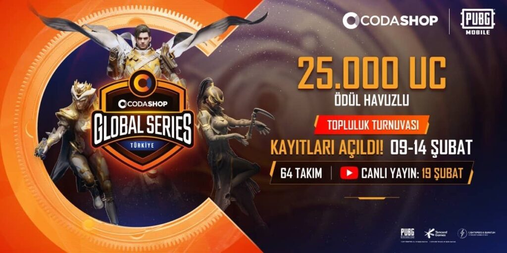 CGS Turkey Şubat PUBG Mobile Turnuvası Başlıyor
