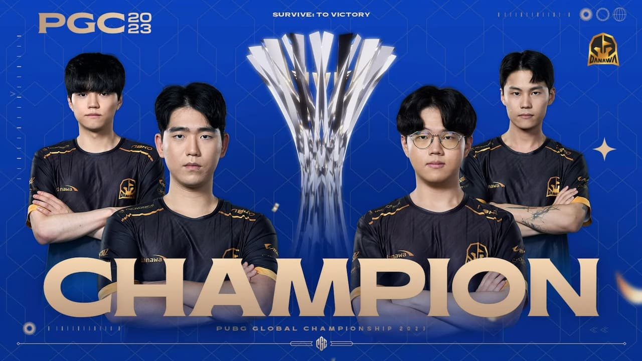 PUBG GLOBAL CHAMPIONSHIP 2023 ŞAMPİYONU DANAWA E-SPORTS - ESports360