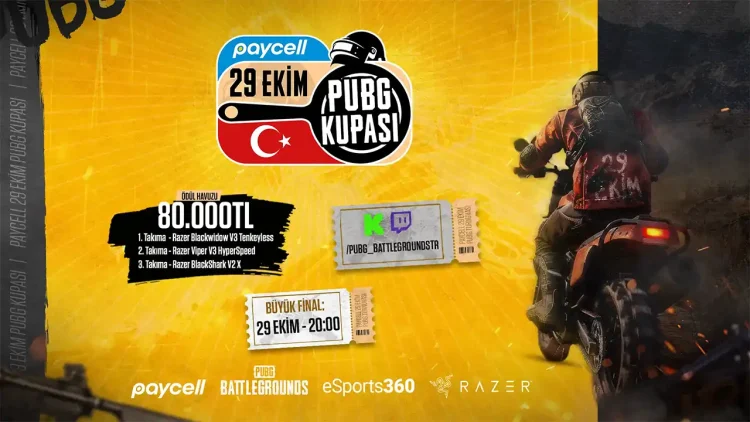 PAYCELL 29 Ekim PUBG Kupası büyük finali yaklaşıyor!